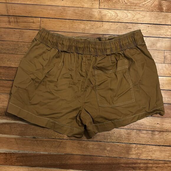 Free Assembly Women’s Golden Brown Drawstring Shorts Size XXL - Picture 5 of 5